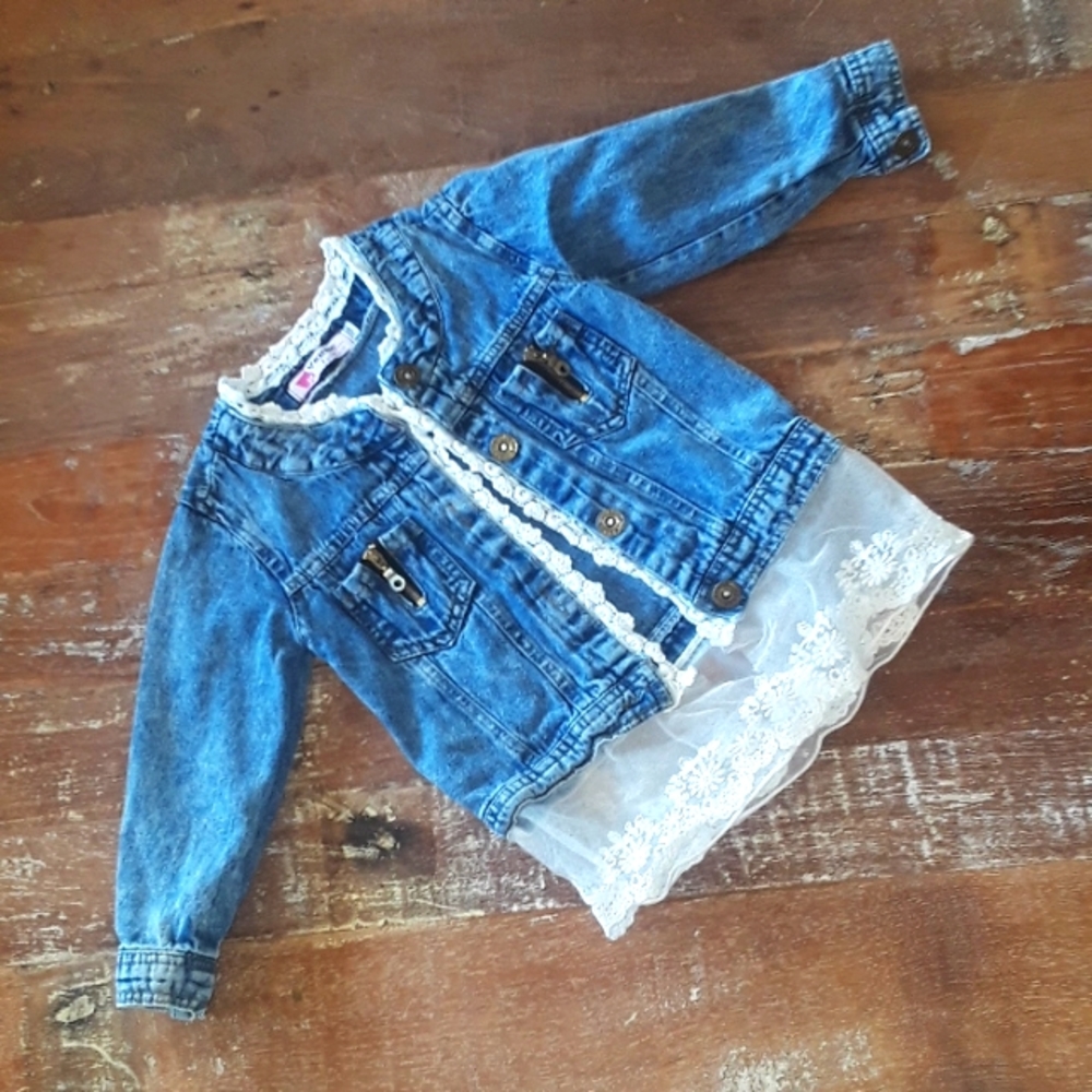 Vogue Fashion Brand Toddler Jean Jacket